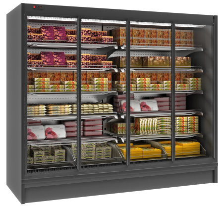 Пристенные морозильные стеллажи POLAIR GELO