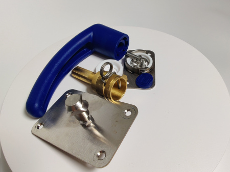 Замок в сборе для Пароконвектомата Абат выпуск декабрь 2008 г. и по настоящее время код 110000006861