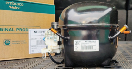 Компрессор NEU 6215 GK R404a 1862Вт MBP Embraco Aspera код 954EA23M1AJ (NEU6215GK)