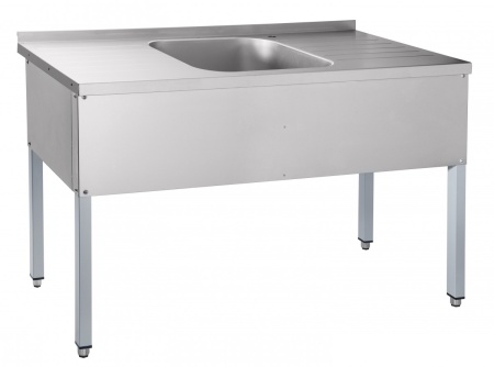 Стол для мойки овощей СМО-6-4 РЧ (каркас крашеный) 