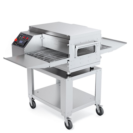 Конвейерная печь для пиццы ПЭК-400 с дверцей 