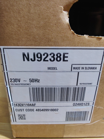 Компрессор NJ9238Е R22 Embraco Aspera 2,490 кВт MBP, HBP