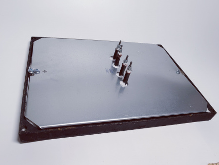 Конфорка КЭТ-0,12/3,0 Гомельторгмаш (2 тэна) 415х295х30мм код 012.15