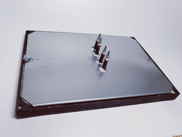 Конфорка КЭТ-0,12/3,0 Гомельторгмаш (2 тэна) 415х295х30мм код 012.15