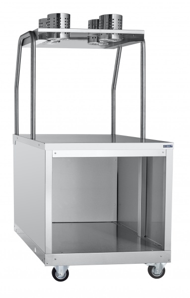 Прилавок для столовых приборов ПСП-70ПМ передвижной 