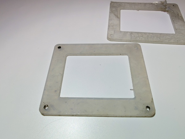 Прокладка лампы освещения 97х82 мм тв. 45 ед. силикон. ШорА св.-серая