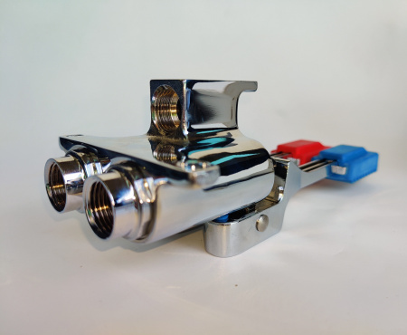 Педальный смеситель MONOLITH ITALY код ERMES003 (2 педали), холодная и горячая вода G1/2