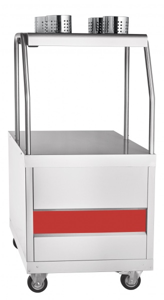 Прилавок для столовых приборов ПСП-70ПМ передвижной 