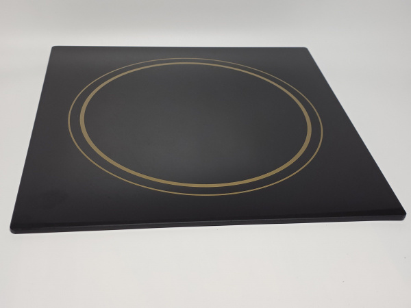 Стекло Luxstahl 340х340х6мм для индукционной плиты усиленное