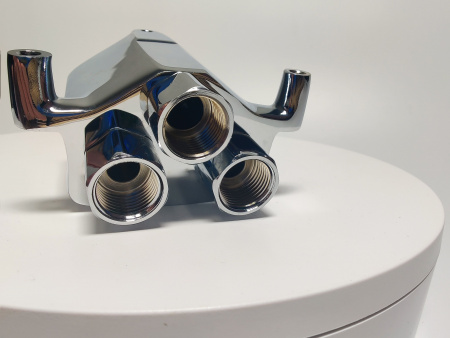 Педальный смеситель MONOLITH ITALY код ERMES003 (2 педали), холодная и горячая вода G1/2