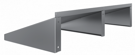 Защитный козырек-навес 2-корпуса