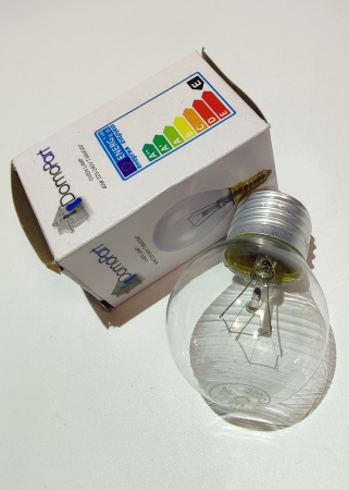 Лампочка 40W 230V Абат Цоколь E27 температура 0-300* код 120000044551 (ПЭП-4)