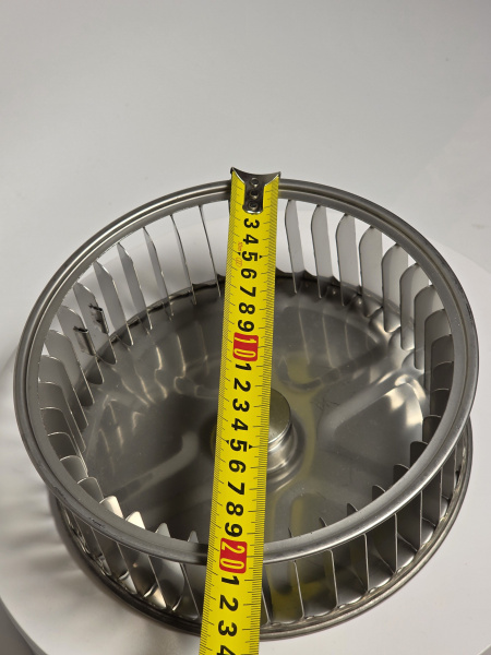 Крыльчатка 200х076 вал 8 мм для конвекционной печи КЭП-6, КЭП-10 Абат код 11000025330