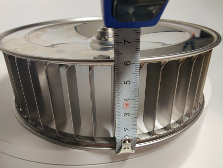 Крыльчатка 200х61 вал 10 мм для конвекционной печи Абат КЭП-4 код 110000025328