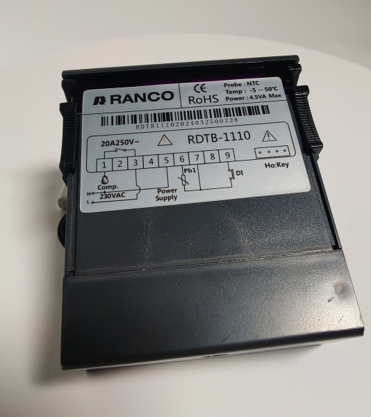 Контроллер RDTB-1110 Ranco (961) 1-датчик (RDTB-1110B) Чехия