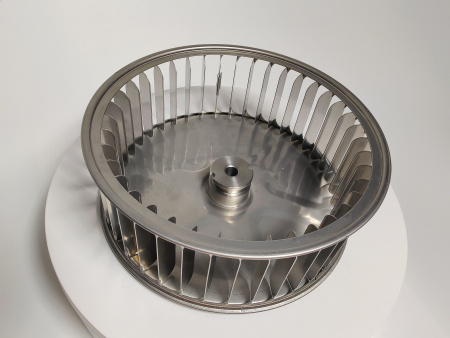 Крыльчатка 200х076 вал 10 мм для конвекционной печи КЭП-6 и КЭП-10 Абат код 110000025330