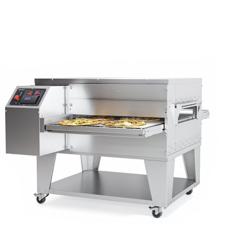 Конвейерная печь для пиццы ПЭК-800 с дверцей 