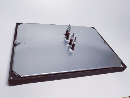 Конфорка КЭТ-0,12/3,0 Гомельторгмаш (2 тэна) 415х295х30мм код 012.15