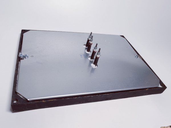 Конфорка КЭТ-0,12/3,0 Гомельторгмаш (2 тэна) 415х295х30мм код 012.15