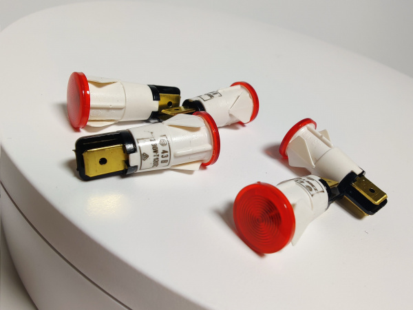 Лампа индикации Абат красная код 120000006630 (Комплект 5шт)