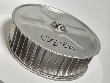 Крыльчатка 200х61 вал 8 мм для конвекционной печи Абат КЭП-4 код 110000025329