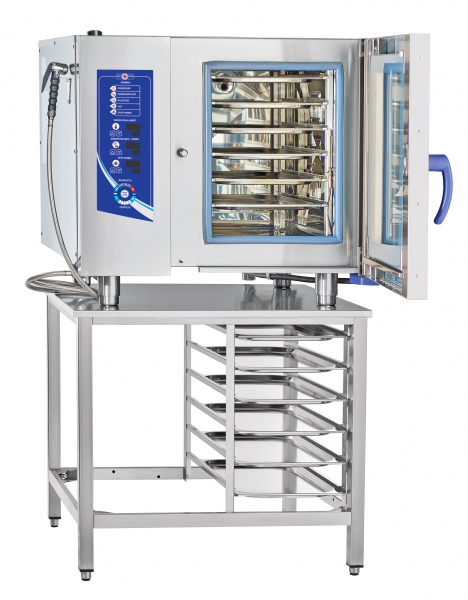 Пароконвектомат ПКА 6-1/1ПМ2 (лицо нерж.) 