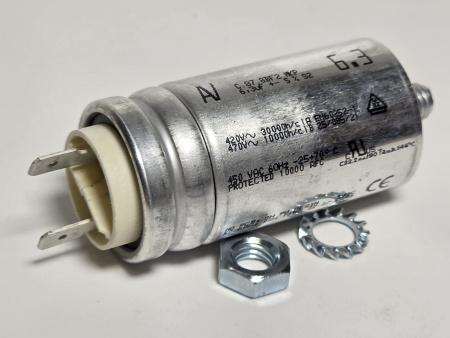 Конденсатор двигателя Unox 6,3 mF KVE1110A / KCN1003A