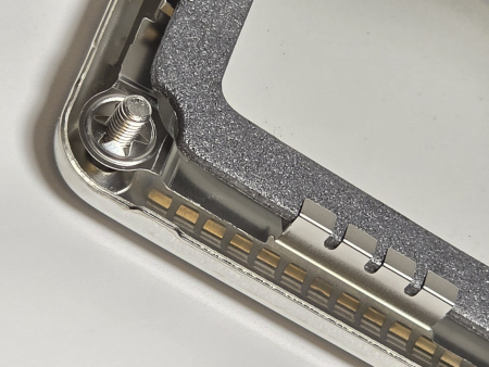 Рамка установочная со стеклом и уплотнителем Rational 40.00.091S / 40.00.096