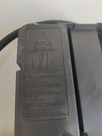 Компрессор CAJ 2464 Z TU (R404A) 1605Вт код AJ2ZR1JF606 (Tecumseh)