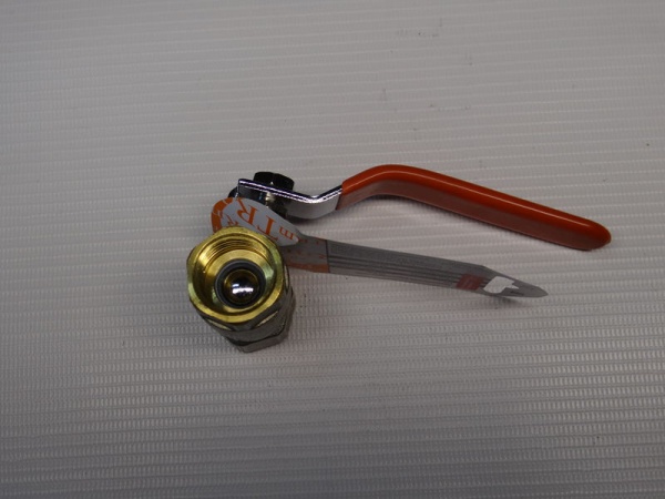 Кран шаровой 1/2 г/г ручка