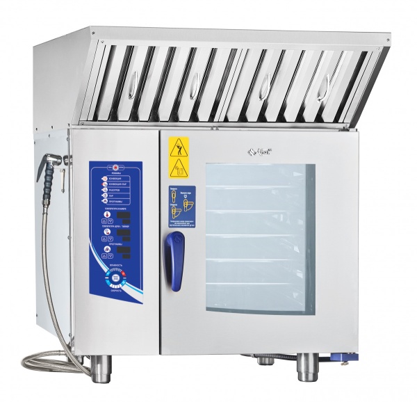 Пароконвектомат ПКА 6-1/1ПМ2 (лицо нерж.) 