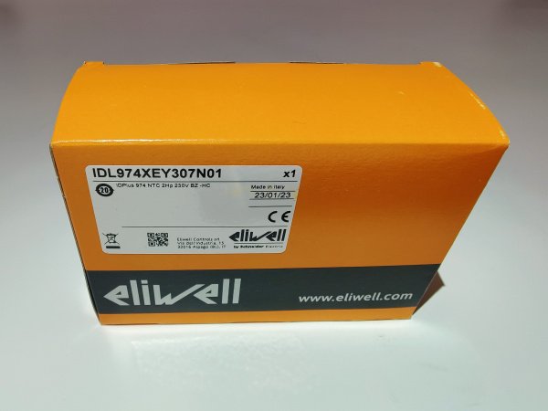 Контроллер eliwell IDPlus 974 2-датчика Италия