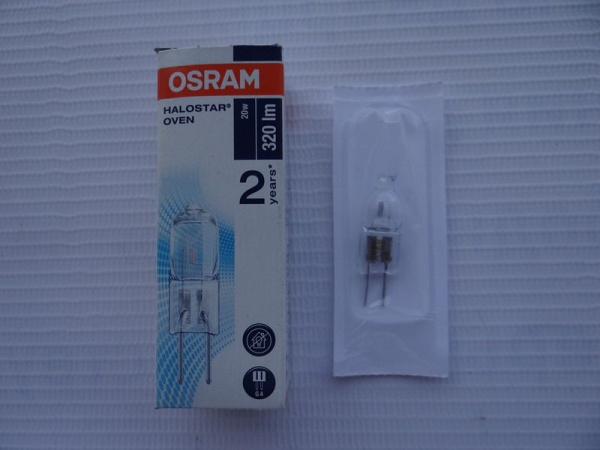 Лампа OSRAM HALOSTAR 64428 12В/20Вт 300° (10113094/220317/0004056/005, ГЕРМАНИЯ )