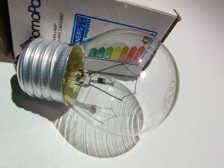 Лампочка 40W 230V Абат Цоколь E27 температура 0-300* код 120000044551 (ПЭП-4)