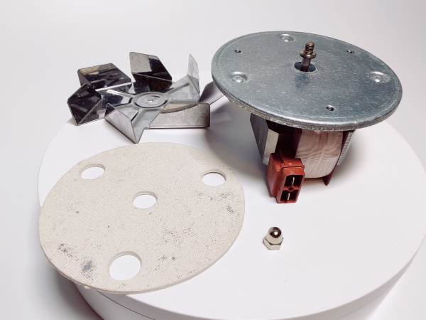 Двигатель с крыльчаткой код 75R0035 RADA,GARBIN,GIERRE 45Вт 220В 50HZ