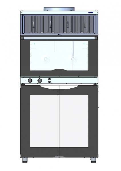 Зонт вытяжной ЗВВ-4-6/4 