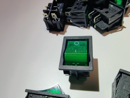 Переключатель SС 767 (4) (зеленый)