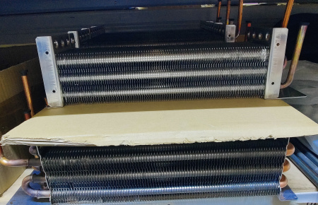 Батарея испарителя POLAIR код 2903081d CM-105S, CM-107S (3*4*300, квадр.) шкаф Low Cost