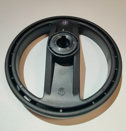 Штурвал сковороды с ручкой в сборе Абат (Черный) код 1804