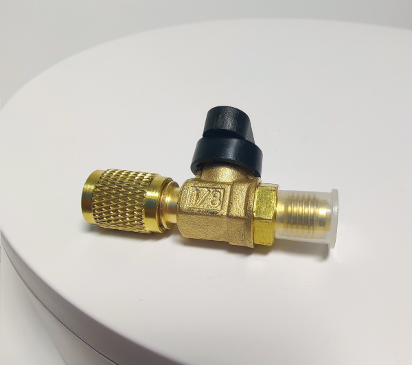 Вентиль переходник СН-15 BV-SH 1/4x1/4 (ВС-03)