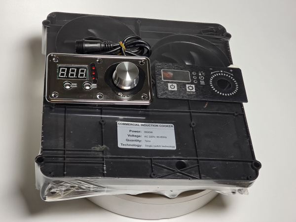 Модуль индукционный Абат HW-3,5PT-XK-08D код 12000074134 (комплект - пульт управления, наклейка, катушка в сборе)