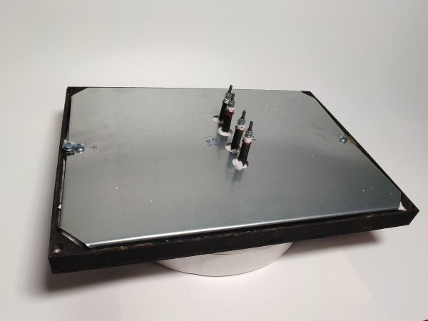 Конфорка КЭТ-0,12/3,0 Гомельторгмаш (2 тэна) 415х295х30мм код 012.15