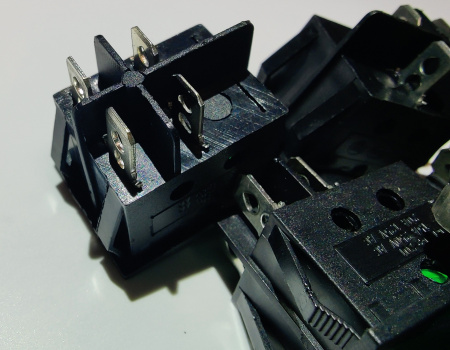 Переключатель SС 767 (4) (зеленый) код 120000006584 Абат (ШРТ-16, ПВВ)