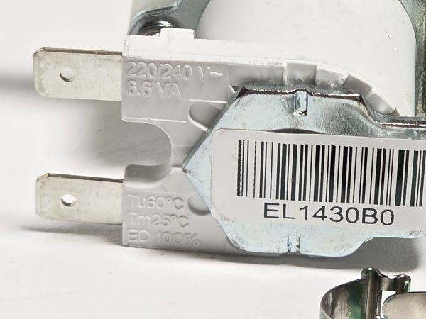 Клапан электромагнитный Unox KEL1430B соленоид