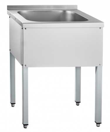 Ванна моечная односекционная ВМП-6-1-5РЧ (каркас крашеный) 