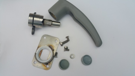 Ремкомплект замка ПКА6-13П с ручкой, шт