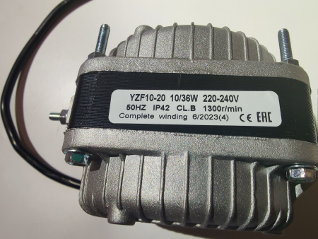 Микродвигатель YZF10-20 220В, 50Гц, 0,23A, 10Вт Частота вращения: 1300об/мин
