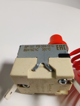 Термоограничитель SP141FG 320*C TECASA (защитный) код 120000006819