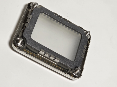 Рамка установочная со стеклом и уплотнителем Rational 40.00.091S / 40.00.096