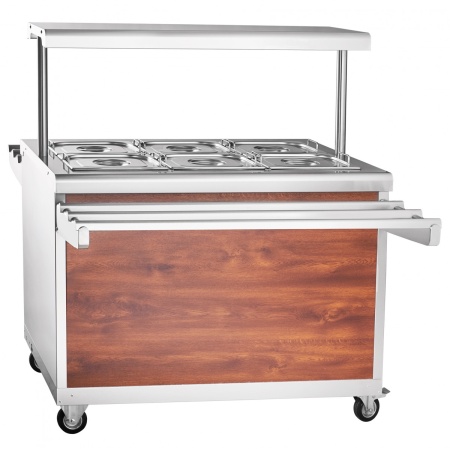 Электрический мармит ЭМК-70ПМ передвижной 